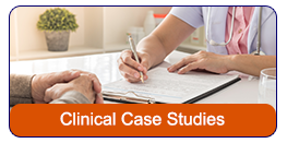 Clinical Case Study thumbnail image of doctor with chart talking to older man